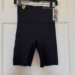 Juicy Couture Intimates Black Biker Shorts Shape Wear Size M